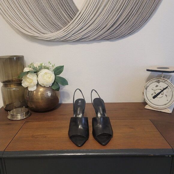 Nine West Guthrie Slingback Sandals Sz 8 - Picture 2 of 6